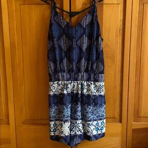 Patterned Romper